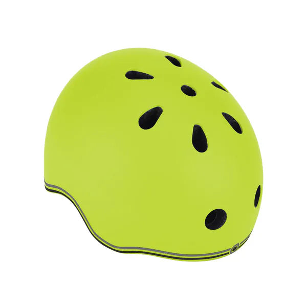 GLOBBER cascos Casco infantil Globber Go Up Lights Lime Green- Globber 506-106