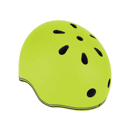GLOBBER cascos Casco infantil Globber Go Up Lights Lime Green- Globber 506-106