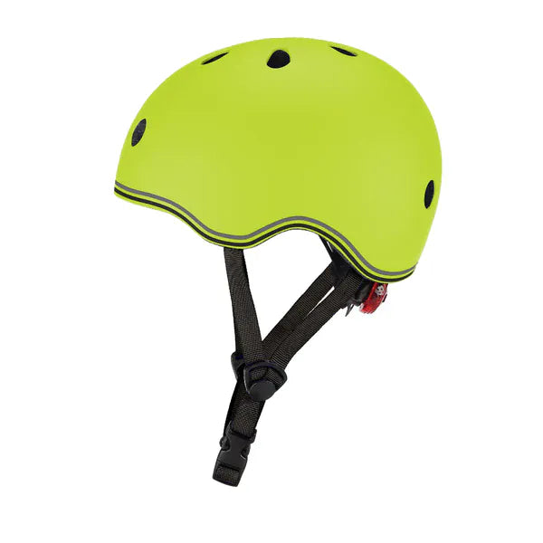 GLOBBER cascos Casco infantil Globber Go Up Lights Lime Green- Globber 506-106