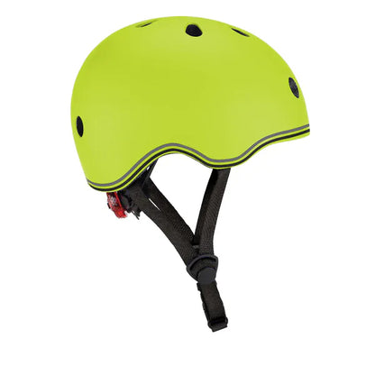 GLOBBER cascos Casco infantil Globber Go Up Lights Lime Green- Globber 506-106