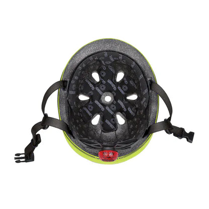 GLOBBER cascos Casco infantil Globber Go Up Lights Lime Green- Globber 506-106