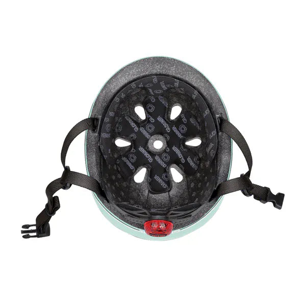 GLOBBER cascos Casco infantil Globber Go Up Lights Mint- Globber 506-206