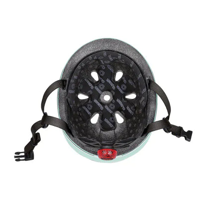 GLOBBER cascos Casco infantil Globber Go Up Lights Mint- Globber 506-206