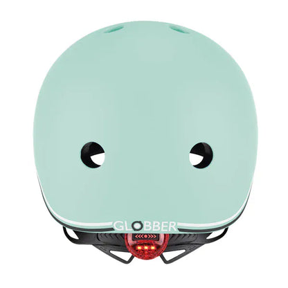 GLOBBER cascos Casco infantil Globber Go Up Lights Mint- Globber 506-206