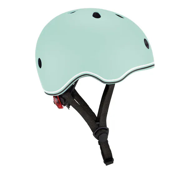 GLOBBER cascos Casco infantil Globber Go Up Lights Mint- Globber 506-206
