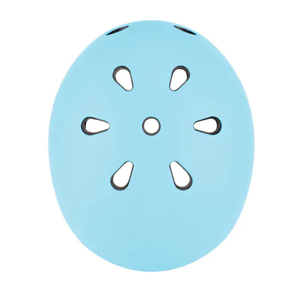 GLOBBER cascos Casco infantil Globber Go Up Lights Pastel Blue- Globber 506-200