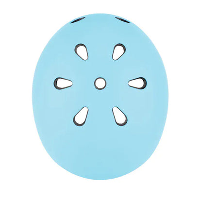 GLOBBER cascos Casco infantil Globber Go Up Lights Pastel Blue- Globber 506-200
