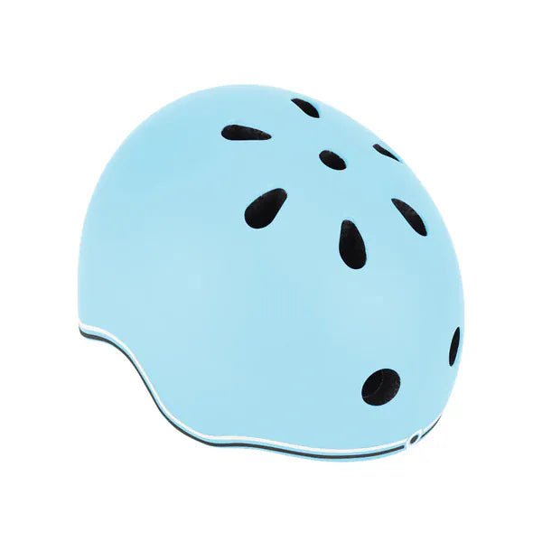 GLOBBER cascos Casco infantil Globber Go Up Lights Pastel Blue- Globber 506-200