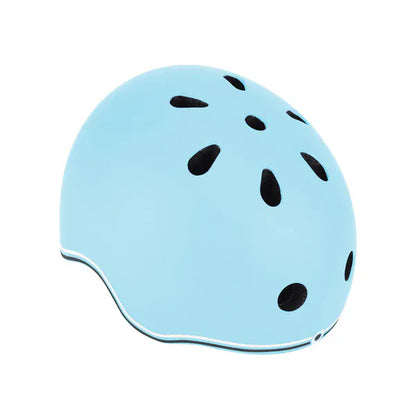 GLOBBER cascos Casco infantil Globber Go Up Lights Pastel Blue- Globber 506-200