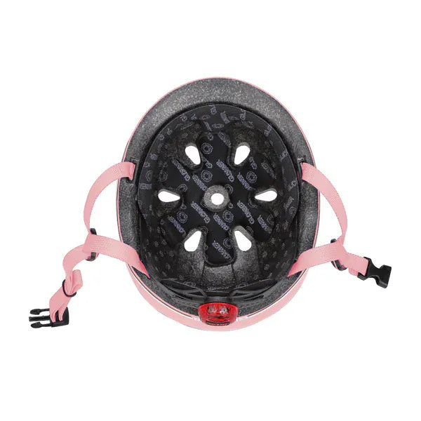 GLOBBER cascos Casco infantil Globber Go Up Lights Pastel Pink- Globber 506-210