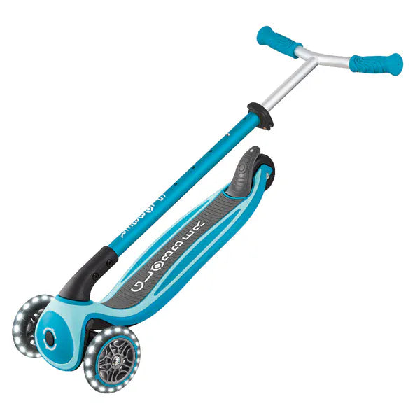 Globber Scooter Infantil Maxi Lights con Luces LED Navy Blue 663-100