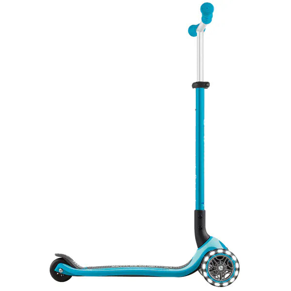 Globber Scooter Infantil Maxi Lights con Luces LED Navy Blue 663-100