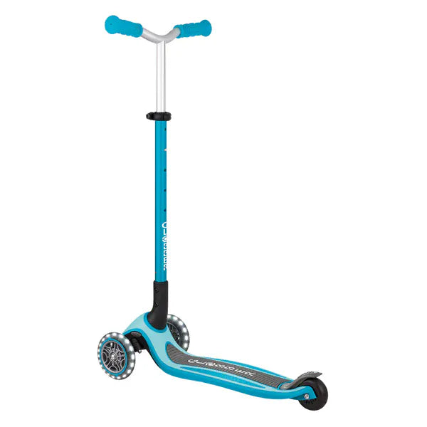 Globber Scooter Infantil Maxi Lights con Luces LED Navy Blue 663-100