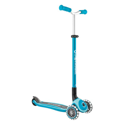 Globber Scooter Infantil Maxi Lights con Luces LED Navy Blue 663-100