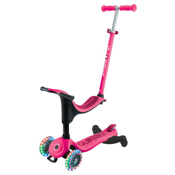 GLOBBER Scooter Scooter 3 en 1 Globber Go Up Deluxe Lights 360 456-610