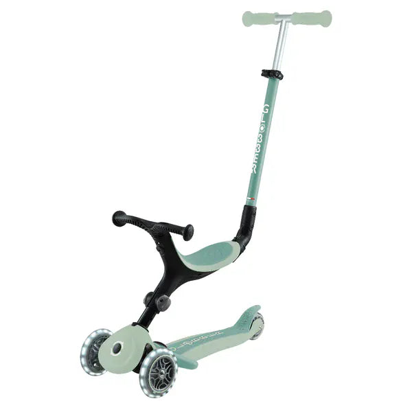 GLOBBER Scooter Scooter 3 en 1 Globber Go Up Lights Ecologic con Luces LED 745-505