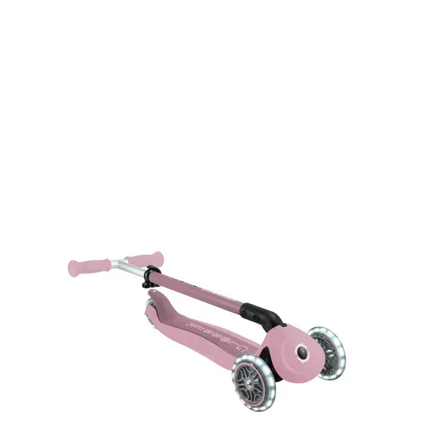 GLOBBER Scooter Scooter 3 en 1 Globber Go Up Lights Ecologic con Luces LED Berry 745-510