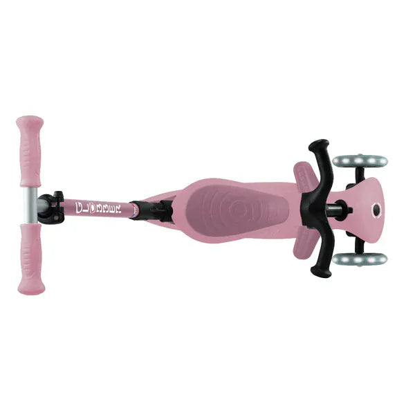 GLOBBER Scooter Scooter 3 en 1 Globber Go Up Lights Ecologic con Luces LED Berry 745-510