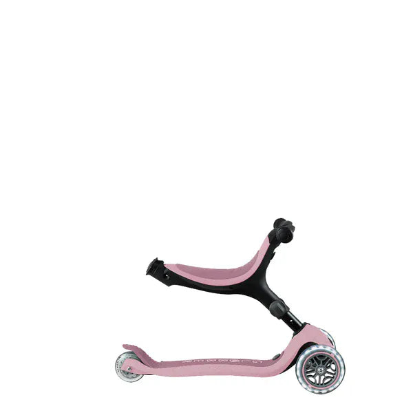 GLOBBER Scooter Scooter 3 en 1 Globber Go Up Lights Ecologic con Luces LED Berry 745-510