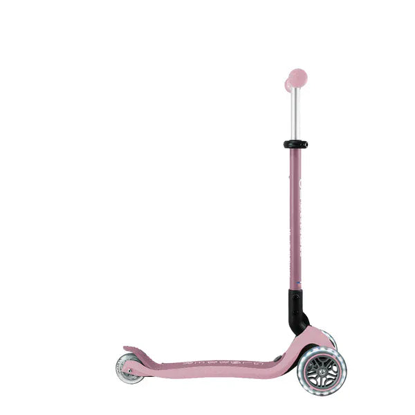 GLOBBER Scooter Scooter 3 en 1 Globber Go Up Lights Ecologic con Luces LED Berry 745-510