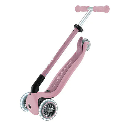 GLOBBER Scooter Scooter 3 en 1 Globber Go Up Lights Ecologic con Luces LED Berry 745-510