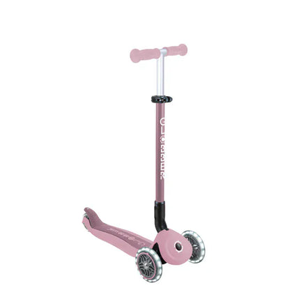 GLOBBER Scooter Scooter 3 en 1 Globber Go Up Lights Ecologic con Luces LED Berry 745-510