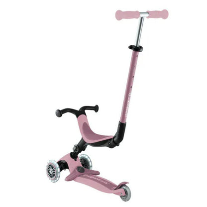 Globber Scooter Scooter 3 en 1 Go Up Lights Ecologic con Luces LED Berry - Globber 745-510
