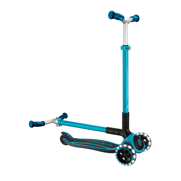Globber Scooter Scooter Globber ACE Lights para Niños y Adultos Aqua 667-100