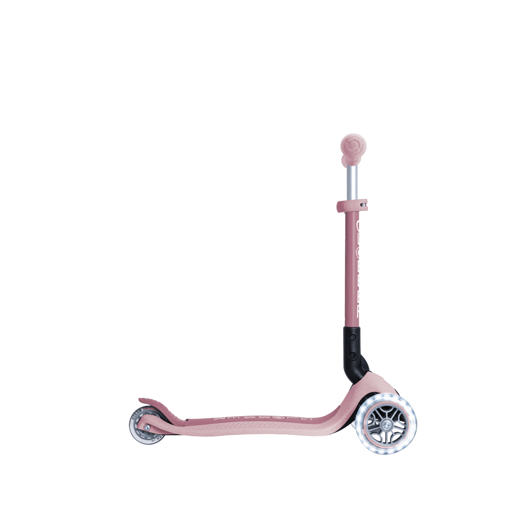 Globber Scooter Scooter Infantil 3 Ruedas Ecológico Plegable con Luces Berry - Globber 692-510-2