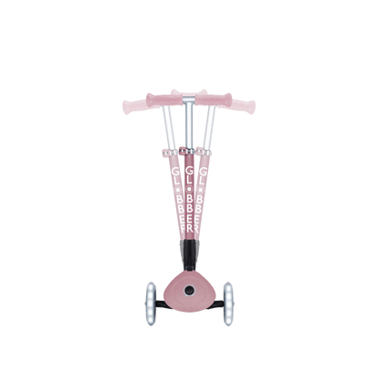 Globber Scooter Scooter Infantil 3 Ruedas Ecológico Plegable con Luces Berry - Globber 692-510-2