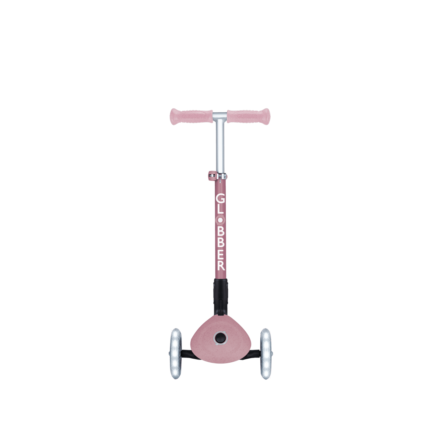 Globber Scooter Scooter Infantil 3 Ruedas Ecológico Plegable con Luces Berry - Globber 692-510-2
