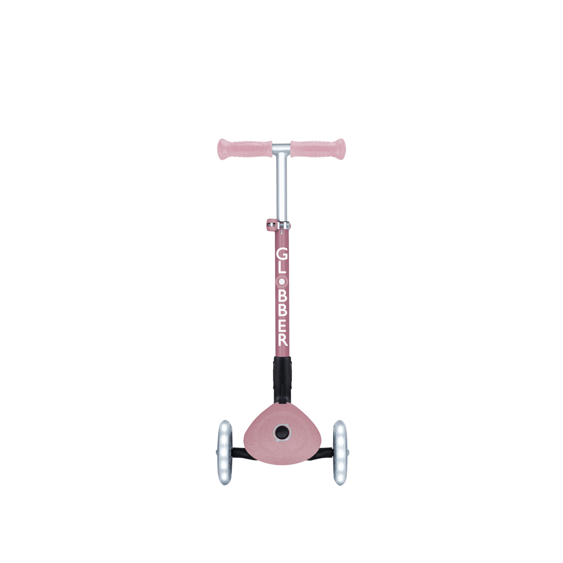 Globber Scooter Scooter Infantil 3 Ruedas Ecológico Plegable con Luces Berry - Globber 692-510-2