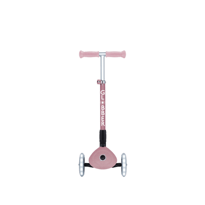 Globber Scooter Scooter Infantil 3 Ruedas Ecológico Plegable con Luces Berry - Globber 692-510-2