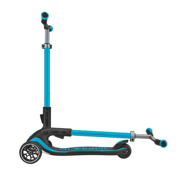 Globber Scooter Scooter Infantil 3 Ruedas Globber Ecológico Plegable con Luces Berry 692-510-2