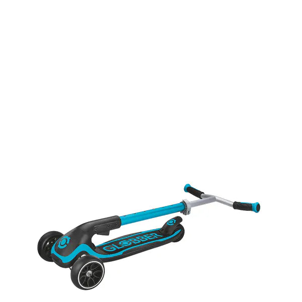 Globber Scooter Scooter Infantil 3 Ruedas Globber Ecológico Plegable con Luces Berry 692-510-2