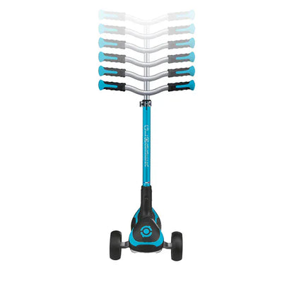 Globber Scooter Scooter Infantil 3 Ruedas Globber Ecológico Plegable con Luces Berry 692-510-2