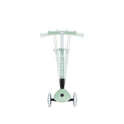 Globber Scooter Scooter Infantil 3 Ruedas Globber Ecológico Plegable con Luces Pistachio 692-505-2