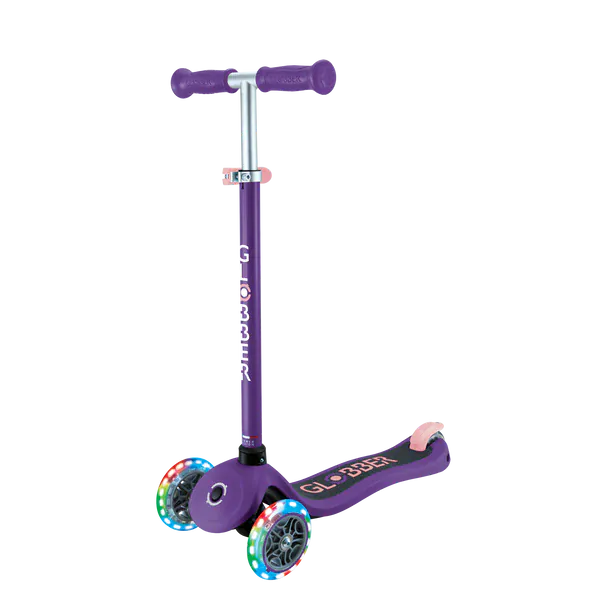 Globber Scooter Scooter Infantil Globber Primo Lights Dark Purple 423-603