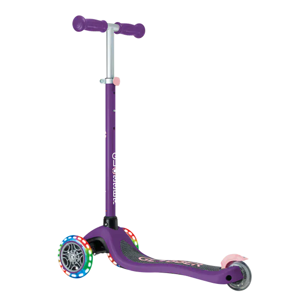 Globber Scooter Scooter Infantil Globber Primo Lights Dark Purple 423-603