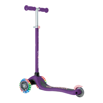 Globber Scooter Scooter Infantil Globber Primo Lights Dark Purple 423-603