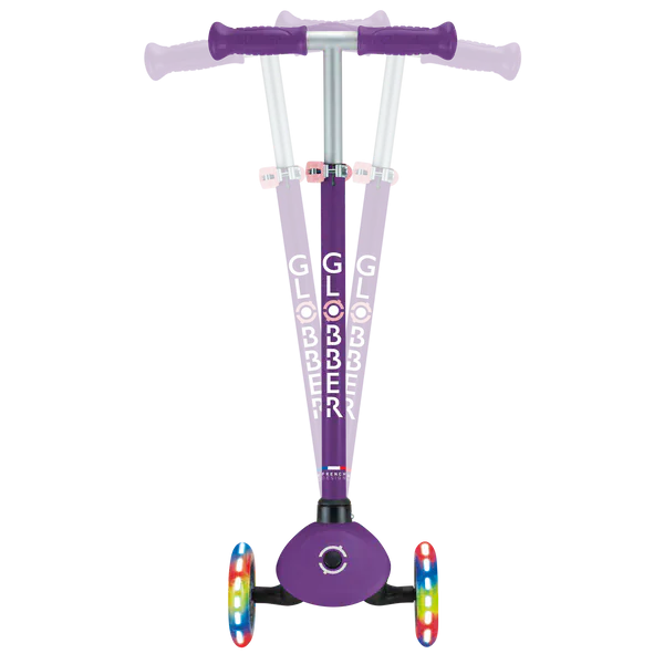 Globber Scooter Scooter Infantil Globber Primo Lights Dark Purple 423-603