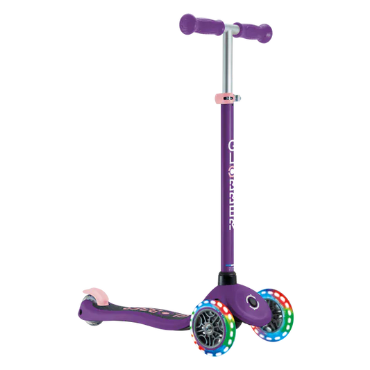 Globber Scooter Scooter Infantil Globber Primo Lights Dark Purple 423-603