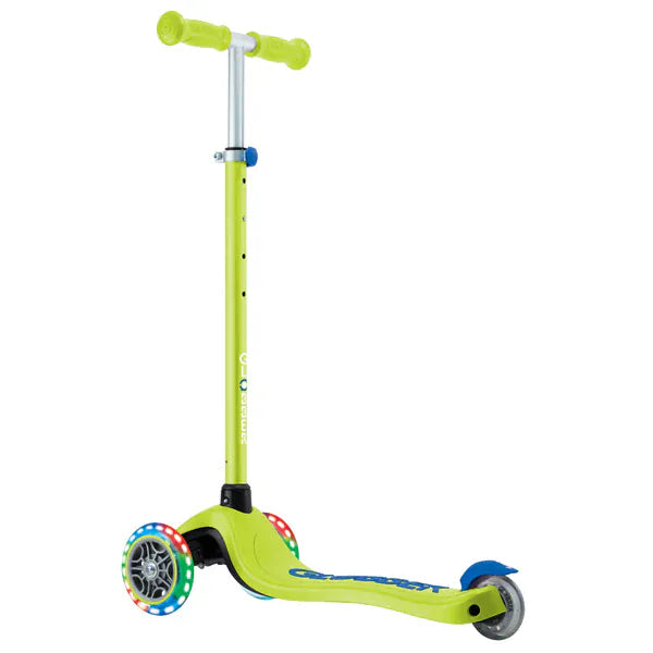 Globber Scooter Scooter Infantil Globber Primo Plus Lights Lima Green 442-606-4