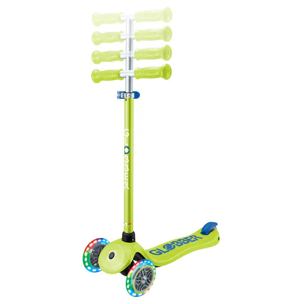 Globber Scooter Scooter Infantil Globber Primo Plus Lights Lima Green 442-606-4