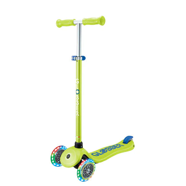 Globber Scooter Scooter Infantil Globber Primo Plus Lights Lima Green 442-606-4