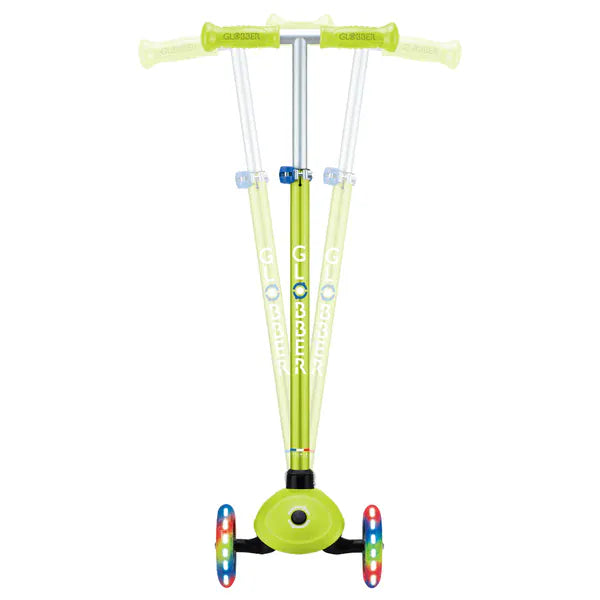 Globber Scooter Scooter Infantil Globber Primo Plus Lights Lima Green 442-606-4