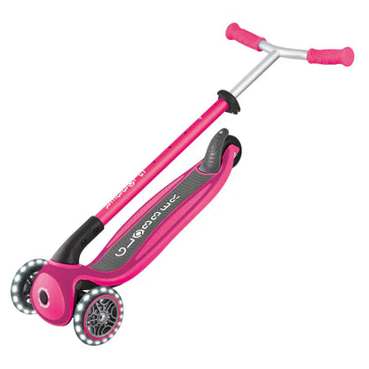 Globber Scooter Scooter Infantil Maxi Lights con Luces LED Pink 663-110