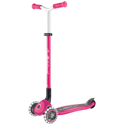 Globber Scooter Scooter Infantil Maxi Lights con Luces LED Pink 663-110