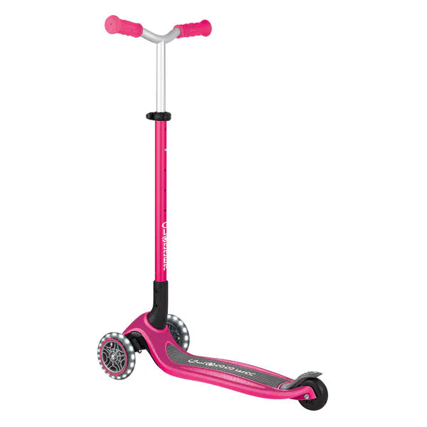 Globber Scooter Scooter Infantil Maxi Lights con Luces LED Pink 663-110