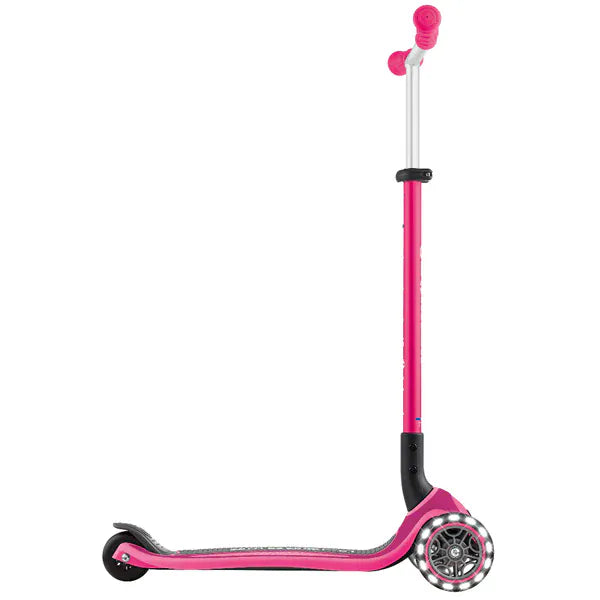 Globber Scooter Scooter Infantil Maxi Lights con Luces LED Pink 663-110